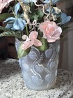 Signed Rene Lalique Vase Circa 1938 Muscat Grapes and Leaves AS IS  — photo 9
