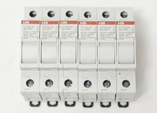 ABB E91/30 CC 30Amp 600V Fuse Holders Lot of 6