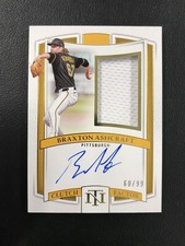 2025 Panini National Treasures #CF-BXA Braxton Ashcraft Clutch Signatures /99