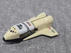 Vintage 1985 Gobots Spay C Shuttle Space Bandai Transformer White NASA For Parts
