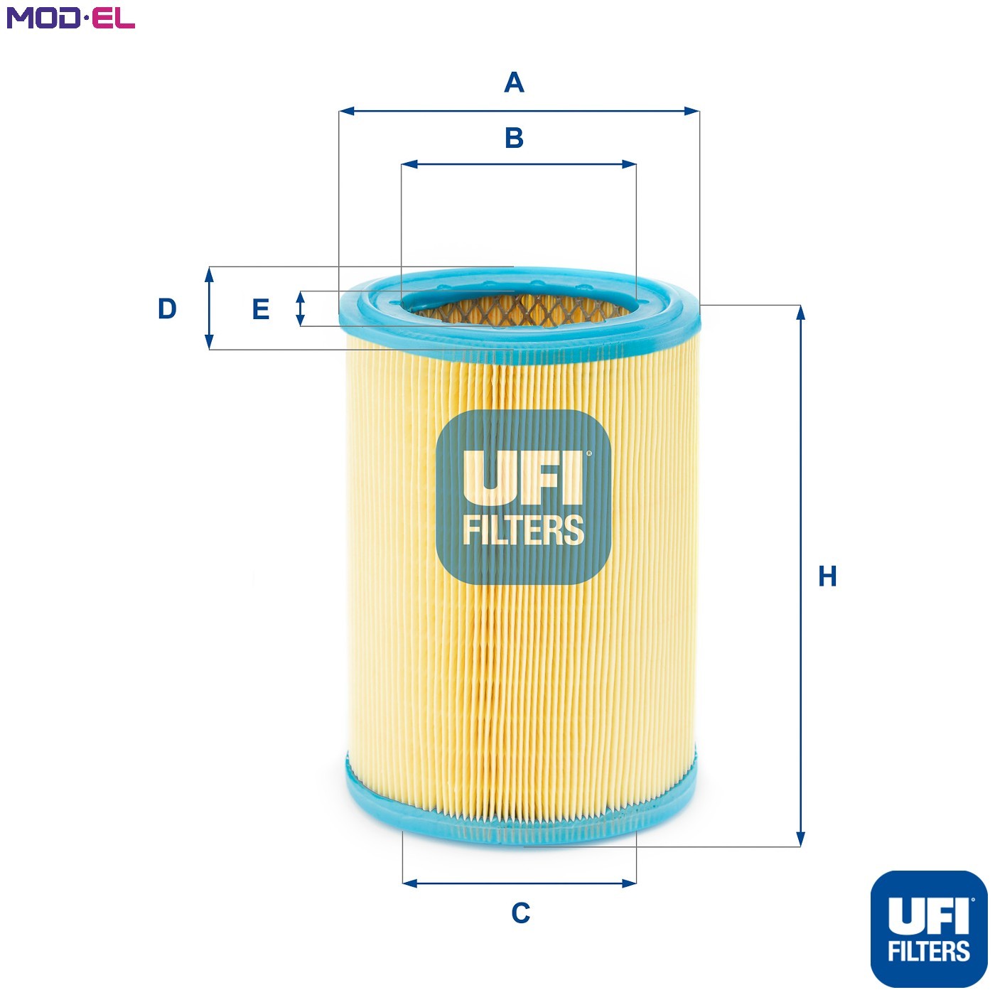 Ufi Filters Ufi 27.252.00 Air Filter - Image 3