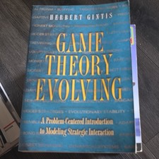 Game Theory Evolving by Herbert Gintis