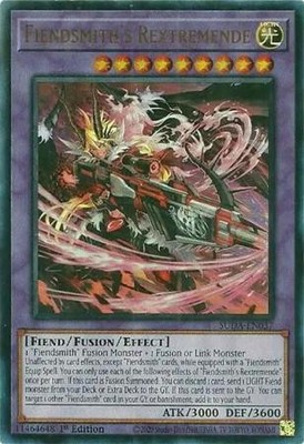 Yugioh! Fiendsmith's Rextremende - SUDA-EN037 - Ultra Rare - 1st Edition Near Mi