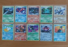 10 Vintage Pokemon Karten Sammlung / Lot Deutsch Diamant & Perl Ära