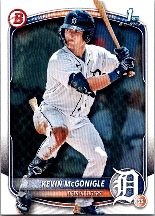 2025 Bowman #BP-79 Kevin McGonigle Prospects