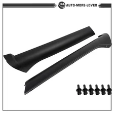 Left & Right Windshield Outer Trim Pillar Molding For Land Rover Discovery 99-04