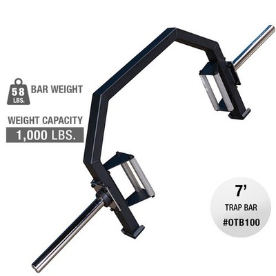 Body-Solid Olympic Open Trap Bar OTB100 Barbells, was 316$ - SALE OFF