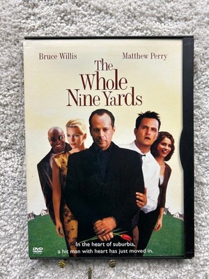 The Whole Nine Yards DVD (2000) Bruce Willis Matthew Perry Comedy Crime