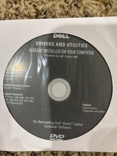 Dell Drivers And Utilities For Dell Vostro  49FKR Rev.A01 Oct 2009 DVD