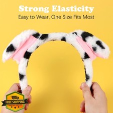 EVERMARKET Plush Animal Ears Headband Horns Cosplay Costume Party