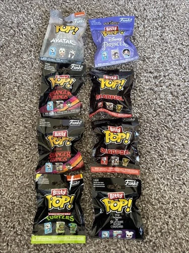 Funko Bitty Pop! YOU PICK: Stranger Things, Disney, Avatar, Deadpool, TMNT, NBC