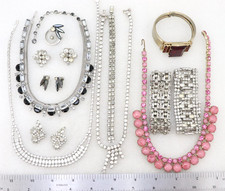 Vintage Unsigned Juliana Regency Eisenberg Kramer STYLE Rhinestone Jewelry Lot