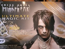 Criss Angel Mind Freak Ultimate Magic Kit Over 550 Magic Book Tricks  DVDs