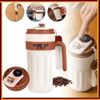 Kaffeebecher Isolierbecher Thermobecher Coffee to Go Becher Edelstahl Mug 650ML