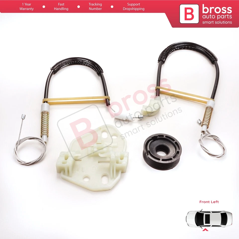 Kit regulador ventana delantero izquierdo ford escort mk6 1995-2002 Orion MK3 4/5 puertas Foto 3 de 4