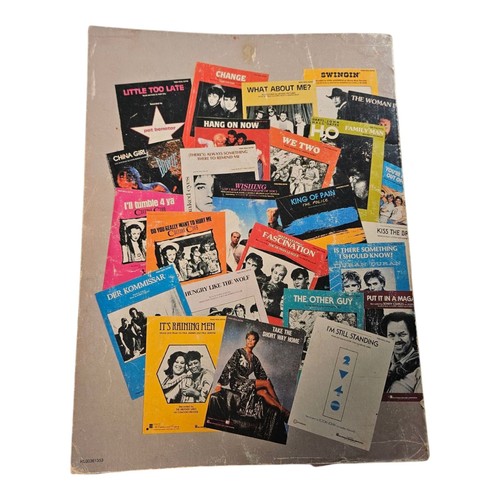 Chartbuster Series Top hit of 1983 Piano Guitar Vocal Book Duran Duran Wham - Picture 2 of 3