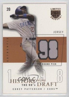 2004 Skybox Limited Edition Copper Jerseys 28/98 Corey Patterson #HD-CP t9f