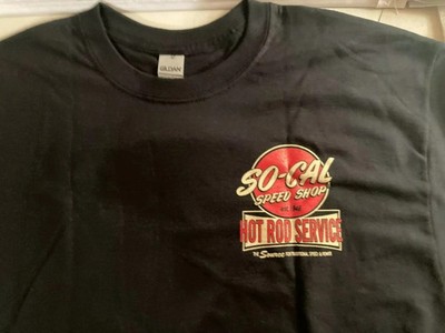 SO-CAL Speed Shop T-Shirt Reprint Hot Rod Service Black S-4XL ON TREND