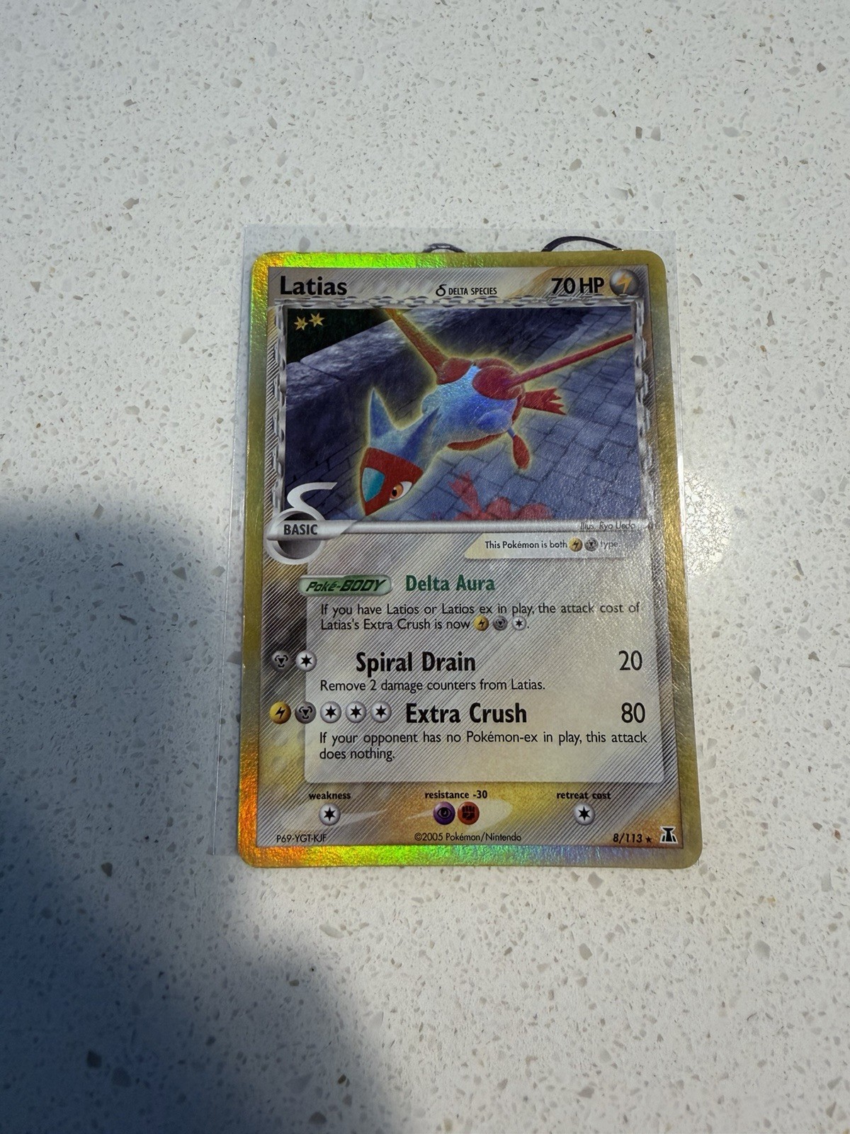 Latias (Delta Species) 8/113 Delta Species Reverse Holo NM