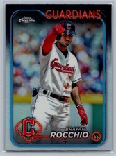 Brayan Rocchio 2024 Topps Chrome Refractor #113