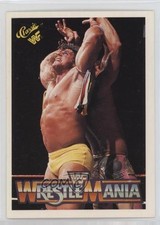 1990 Classic WWF The History of Wrestlemania Rick Rude Ultimate Warrior HOF 10ou