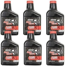 Echo Red Armor 6 Pack 2-Stroke Engine Oil 12.8 oz Bottle 50:1 Mix 6550005S-6PK