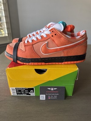 Size 11 Nike Dunk Low SB OG QS x Concepts Orange Lobster FD8776 800 DS