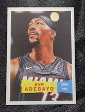 BAM ADEBAYO 2026 TOPPS NBA LIVING SET CARD MIAMI HEAT #20