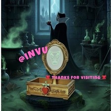 NWT Bath  Body Works Disney Villains Evil Queen Light Up Body Care MIRROR Tray