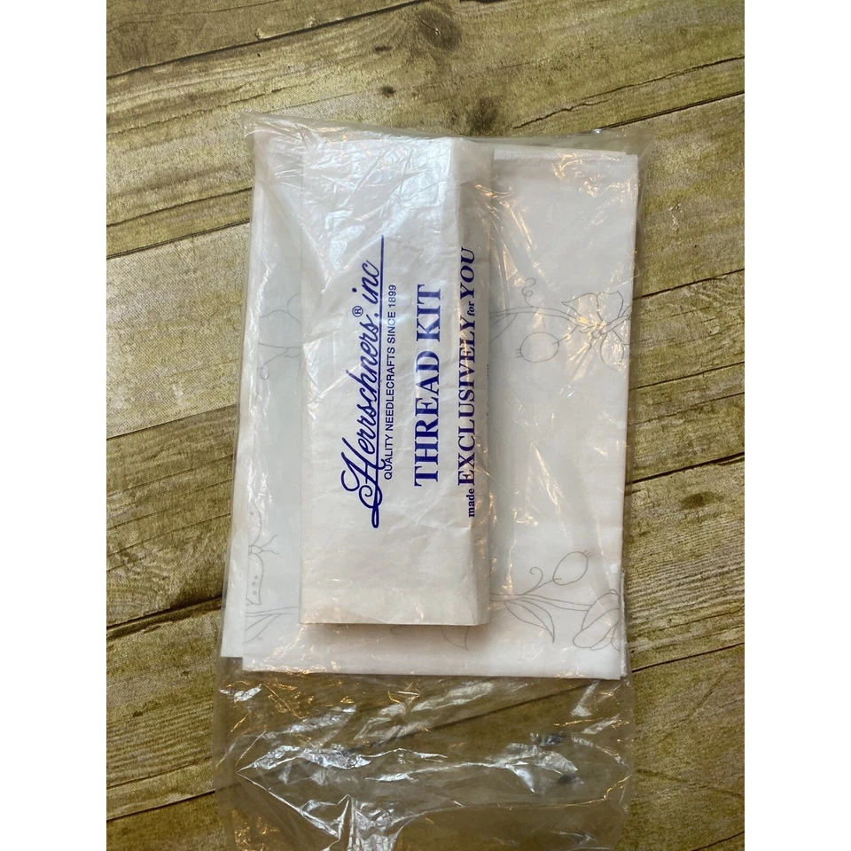 Herrschners Exclusive Design Butteries & Ivy 14x44" Table Cloth Cross Stitch - Image 2 of 2