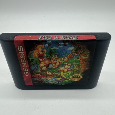 Joe & Mac (Sega Genesis) Cartridge Only Tested & Working - Authentic Copy