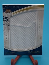 2016 Panini Immaculate Jumbo Relic Byron Buxton /99 Twins Baseball Card