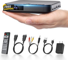 Mini DVD Player HDMI, 1080P HD Small Compact DVD Player for Smart TV