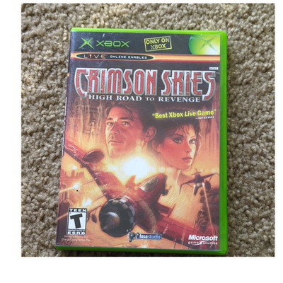 Microsoft Game Studios Crimson Skies Xbox 2003 T Manual Included