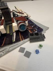 LEGO Star Wars ARC-170 Starfighter 8088 98% Complete no figs