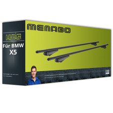 Menabo Tiger - Dachträger - Aluminium - für BMW X5 Typ E70 NEU komplett