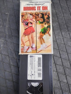 Universal Bring It On VHS NTSC Comedy Special Edition Kirsten Dunst Eliza Dushku