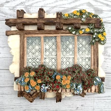 Michael's Summer Breeze Window Wall Hanging Plaque 2447 English Elegance