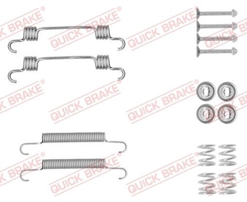 ACCESSORY KIT PARKING BRAKE SHOES 105-0887 FOR HYUNDAI EMBERA/V MATRIX JM NF - Image 15