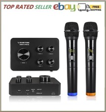Sound Town 16 Channels Wireless Microphone Karaoke Mixer System, Supports HDM...