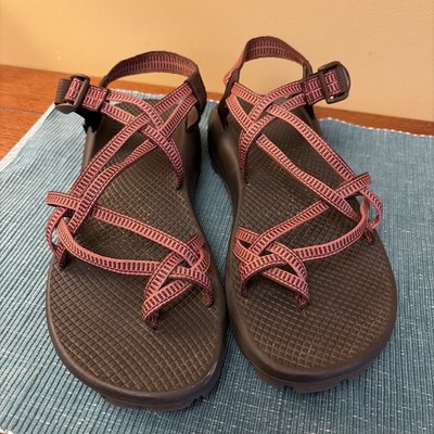 Chaco Sandals Pink Vibram Soles Women s Size 11 Hiking Water Sport Shoes