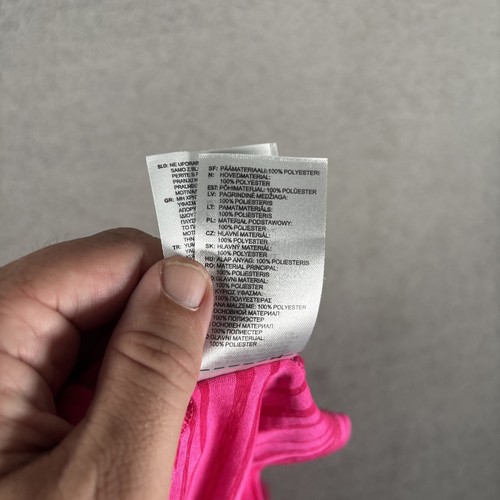 Adidas Women’s Size L/XL Pink Racer Back Tank Top Fitted Yoga Jogging Workout - Picture 12 of 12