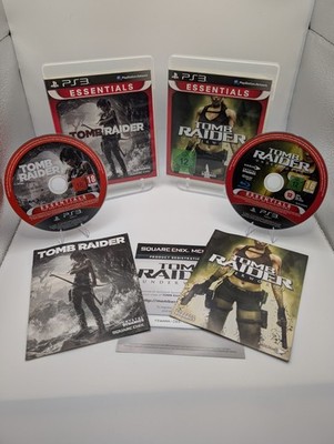 Tomb Raider & Tomb Raider Underworld PS3 Essentials 2er Set Komplett mit OVP