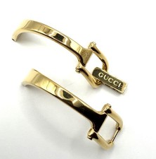 Bracciale NOS originale donna Gucci 1500L placcato oro giallo 8,9 mm