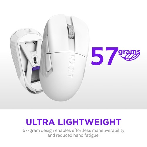 NZXT Lift Elite Wireless Gaming Mouse - Ultra-Lightweight 57 g - 4K/8K Pollin... - 第 2/9 張圖片