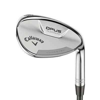CALLAWAY OPUS PLATINUM CHROME LOB WEDGE 58°-08° (BOUNCE) Z GRIND GRAPHITE WEDGE