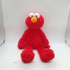 Elmo R696 Kaws x Sesame Street Uniqlo Plush 19" Stuffed Toy Doll Japan