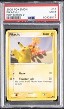 2005 POKEMON POP SERIES 2 #16 PIKACHU PSA 9 on eBay