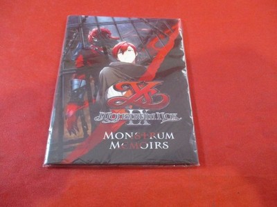 Ys IX: Monstrum Nox Nintendo Switch Pact Edition Promo Mini Art Book ONLY