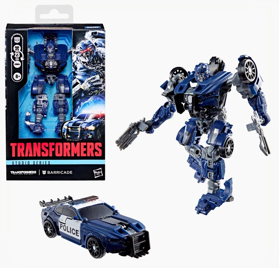 Transformers Studio Series The Last Knight Deluxe Class Barricade - Image 4 of 4